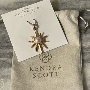 Kendra Scott Starburst Pearl Charm